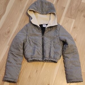 Princess Polly Checkered Puffer Jacket
